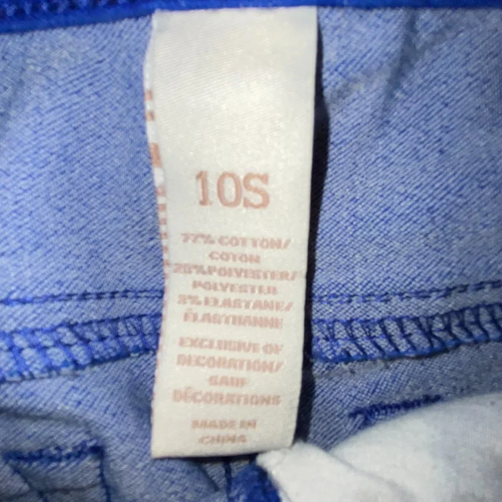 NWT Girls Blue Jeans Justice Size 10S Stretch Extremely Comfortable